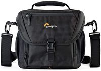 Lowepro Nova 170 AW. DSLR Shoulder Camera Bag for Pro DSLR with Attached 24 105mm Compact Photo, Black, 170 AW II, B073C73HDZ