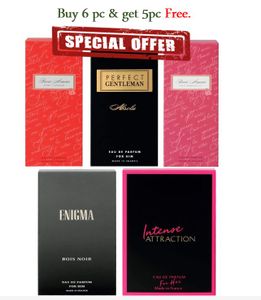 Perfumes Assorted Special offer (Buy 6 pc & get 5pc Free)