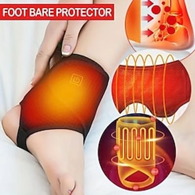 1pc Hot Compress Heating Belt Therapy Foot Bare Ankles Protector Relieve Arthritis Leg Pain Rehabilitate Joints For Sports Fitness Health Home Life miniinthebox
