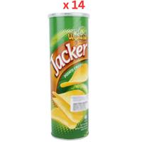 Oriental Jacker Potato Crisps Vegatable, 160 Gm Pack Of 14 (UAE Delivery Only)