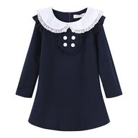 Baby Girls Long Sleeve School Dress