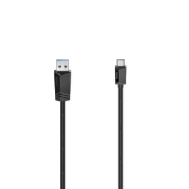 Hama USB-C Cable, USB-C Plug√¢‚Ç¨‚Äú USB-A Plug, USB 3.2 Gen 1, 5 Gbit/s, 1.50 m (HAM-200652)