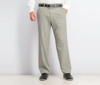 Mens Stretch Solid Twill Pants  Oatmeal - thumbnail