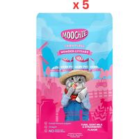 Moochie Wonder Cottage Tuna, Goat Milk & Strawberry Flavor 15G Pouch (Pack Of 5) Moochie Wonder Cottage Tuna, Goat Milk & Strawberry Flavor 15G Pouch (Pack Of 5)