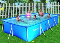 Bestway Family Splash Frame Pool 157" x 83" x 32"/4.0m x 2.11m x 81cm 5700L