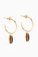 Shell Hoop Earrings Shell Hoop Earrings