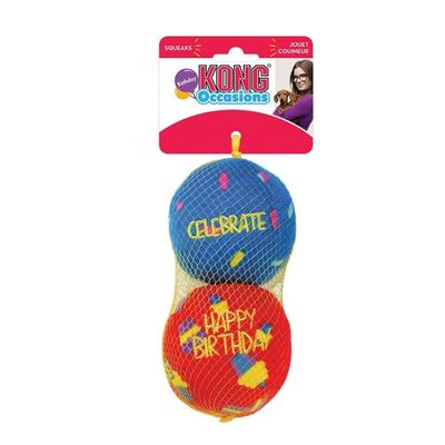 Kong Occasions Birthday Balls 2-pack - For Dog