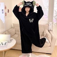 Adults' Kigurumi Pajamas Nightwear Camouflage Cat Animal More Costumes Animal Onesie Pajamas One Piece polyester fibre Cosplay For Men and Women Masquerade Animal Sleepwear Cartoon miniinthebox - thumbnail