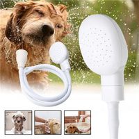 1.2m Dog Shower Head Spray Drains Strainer Pet Bath Hose Sink Washing Hair Pet Hairdresser Shower