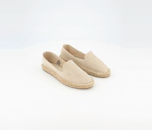 Womens Slip-on Espadrille Shoes  Oatmeal