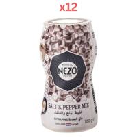 Nezo Salt & Black Pepper Mix 100G Pack of 12