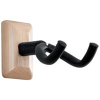 Gator Frameworks GFW-GTR-HNGRMPL Wall Mount Guitar Hanger - Maple - thumbnail