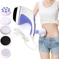 Powerful 5 in 1 Full Relax Tone Spin Body Massager 3D Electric Full Body Slimming Roller Anti-cellulite Machine Massager Lightinthebox - thumbnail