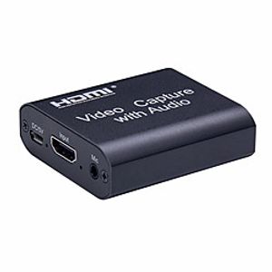 4K HDMI-compatible Video Capture Card 1080p Game Capture Card USB 2.0 Recorder Box Device for Live Streaming Video Recording miniinthebox
