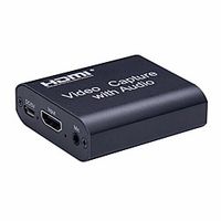 4K HDMI-compatible Video Capture Card 1080p Game Capture Card USB 2.0 Recorder Box Device for Live Streaming Video Recording miniinthebox - thumbnail