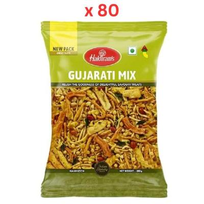 Haldirams Gujarati Mix 200gm - Pack Of 80