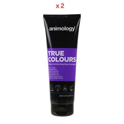 Animology True Colours Colour Enhancing Dog Shampoo 250ml Pack Of 2 Animology True Colours Colour Enhancing Dog Shampoo 250ml Pack Of 2