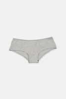 Womens Printed Underwear  Grey - thumbnail