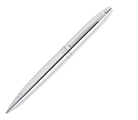 Cross Calais Full Shiny Chrome Chrome Trim Ball Pen (CRAT0112-1)