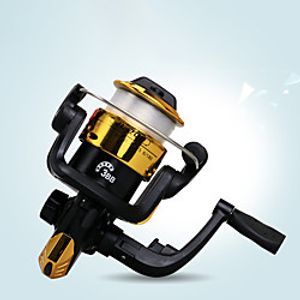 Fishing Reel Spinning Reel 5.2:1 Gear Ratio 3 Ball Bearings Ultra Smooth for Freshwater and Saltwater  Sea Fishing  Carp Fishing  Powerful Lightinthebox