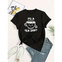 T-shirt Print Graphic T-shirt For Men's Women's Unisex Adults' Hot Stamping 100% Polyester Casual Daily miniinthebox