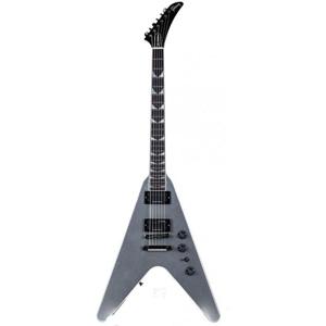 Gibson Custom Dave Mustaine Flying V EXP Electric Guitar - Silver Metallic