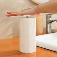 500ml Portable Travel Hand Washing Bottle Soap Shampoo Shower Lotion Refillable Bathroom Empty Bottle Dispenser with Press Pump Lightinthebox - thumbnail