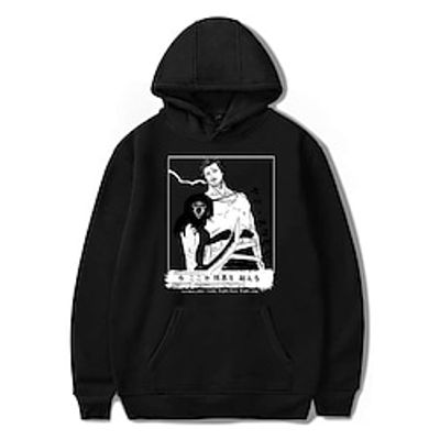Inspired by Black Clover Cosplay Hoodie Cartoon Manga Anime Front Pocket Graphic Hoodie For Men's Women's Unisex Adults' Hot Stamping 100% Polyester Lightinthebox