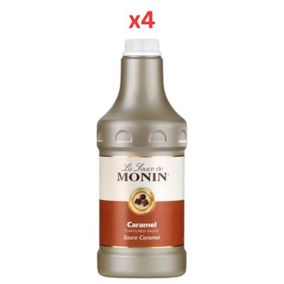Monin Caramel Sauce - 1.89 Ltr Pack Of 4