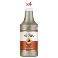 Monin Caramel Sauce - 1.89 Ltr Pack Of 4