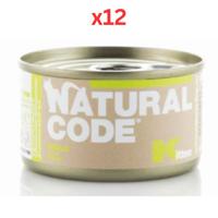 Natural Code Kitten Chicken Wet Cat Food 85G (Pack of 12)