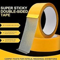 Strong Double Sided Cloth Base Tape, Translucent Mesh Waterproof Tape, Super Traceless High Viscosity Carpet Adhesive, Super Strong Double Sided Tape, Translucent Mesh Cloth Base Tapes miniinthebox - thumbnail