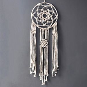 Boho Dream Catcher Handmade Gift Wall Hanging Decor Art Ornament Craft Woven Macrame Tassel Mandala for Kids Bedroom Wedding Festival 7022cm miniinthebox