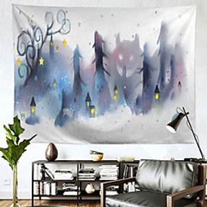 Halloween Wall Tapestry Art Decor Blanket Curtain Hanging Home Bedroom Living Room Decoration Polyester miniinthebox