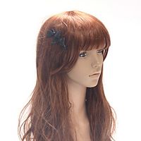 Elegant Retro Organza Headpiece with Bow(s) 1 Piece Special Occasion / Party / Evening Headpiece miniinthebox - thumbnail