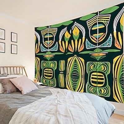 African Ethnic Geometric Pattern Tapestry Wall Art Large Tapestry Mural Decoration Photography Background Blanket Curtains Home Bedroom Living Room Decoration Lightinthebox