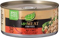 Unmeat Fish Free Tuna Style Flakes Hot & Spicy 180Gm Pack Of 12 (UAE Delivery Only)