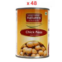 Natures Choice Chick Peas, 400 Gm Pack Of 48 (UAE Delivery Only)