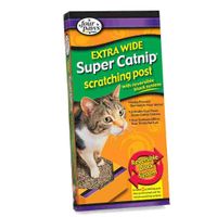 Four Paws Catnip Cat Scratching Post, X-Wide One Size