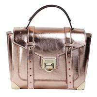 Michael Kors Manhattan Medium Primrose Leather Top Handle Satchel Bag - 72713 - thumbnail