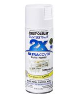 RustOleum PT 2X Ultra Cover Semi Gloss White 12Oz - thumbnail