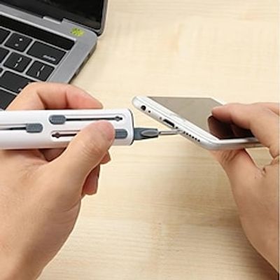 4 In 1 Multi-Functional Cleaning Pen For Airpod Cleaning Kit With Soft Brush Keyboard Cleaner Lightinthebox