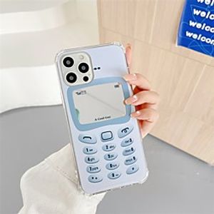 Phone Case For Apple Back Cover iPhone 12 Pro Max 11 SE 2020 X XR XS Max 8 7 6 Shockproof Dustproof Cartoon TPU miniinthebox