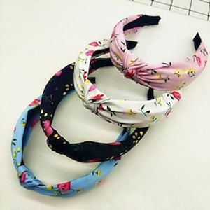 Kids Girls' Sweet Daily Floral Polyester Hair Accessories Blue / Pink / White One-Size miniinthebox