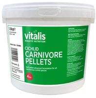Vitalis Cichlid Carnivore Pellets 4Mm 1.8Kg - thumbnail