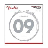 Fender 3150LR Electric Guitar Strings - Pure Nickel Bullet End (9-46 Gauge)