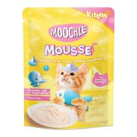 Moochie Kitten Tuna with Topping Calamari 70g Pouch