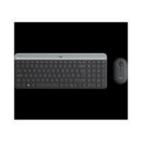 Logitech MK470 Slim Wireless Keyboard and Mouse Combo, Graphite