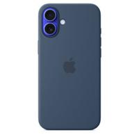 Apple iPhone 16 Plus Silicone Case with MagSafe - Denim - thumbnail