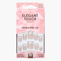 Elegant Touch 24-Piece Natural French 126 Nails Set